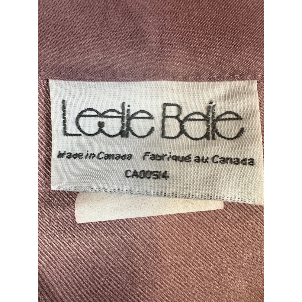 Vintage Leede Bede Mauve Suede Jacket Womens Size 16 Button Front 90s - Picture 2 of 8